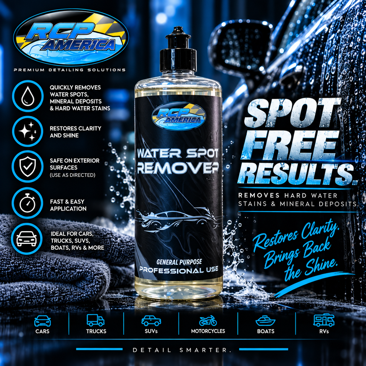 RCP Water Spot Remover 32oz
