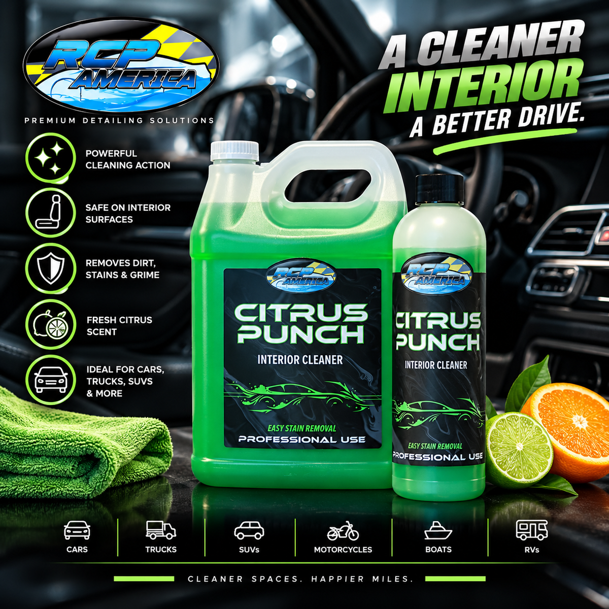RCP Citrus Punch Interior Cleaner