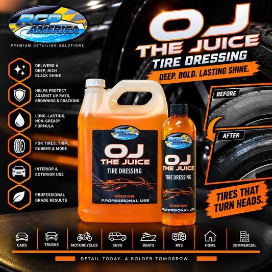 RCP OJ Juice Tire Dressing