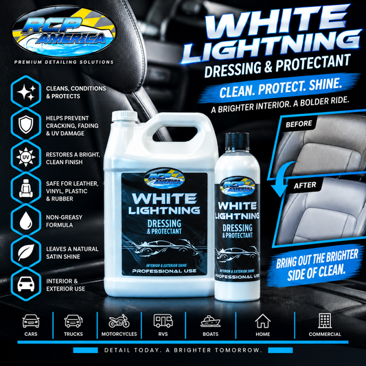 RCP White Lightning Interior/Exterior Dressing and Protectant