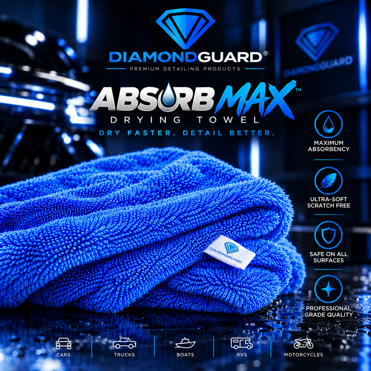 AbsorbMAX Drying Towel
