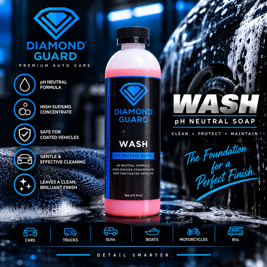 DiamondGuard Wash — pH Neutral Soap