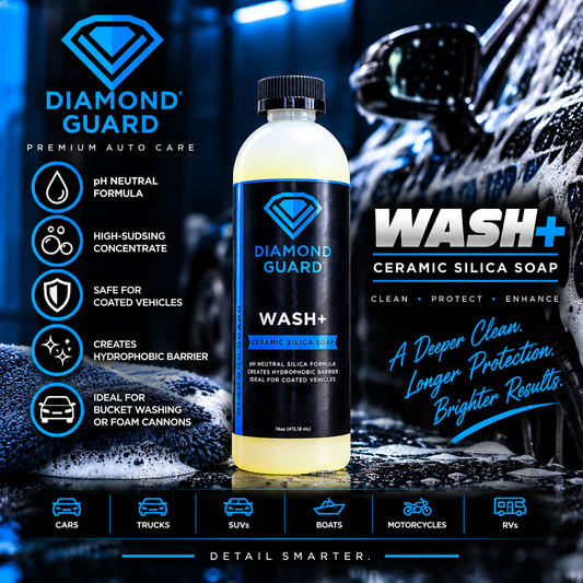 DiamondGuard Wash+ — Ceramic Silica Soap